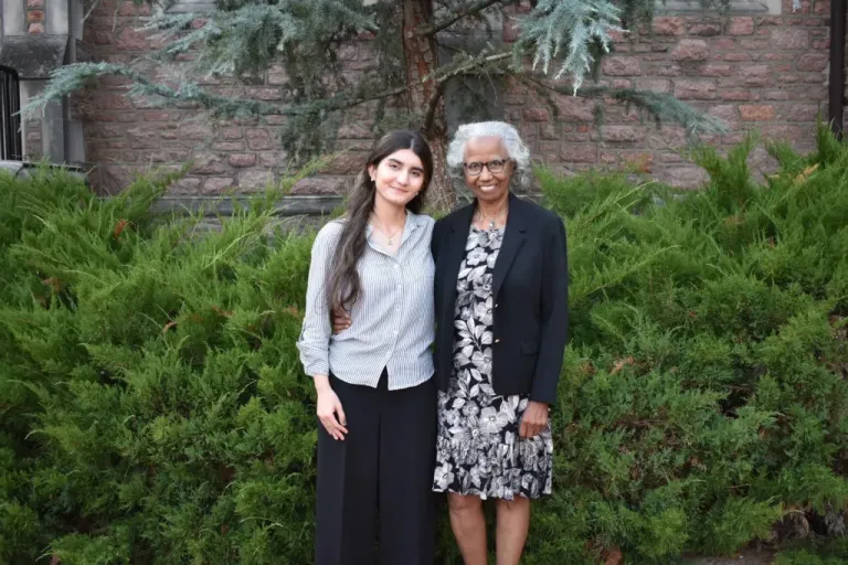 Dima Layth and Clara McLeod