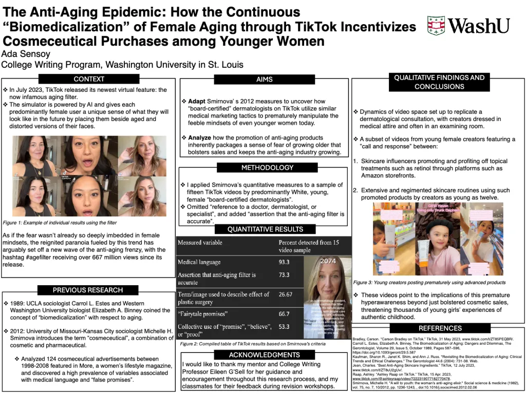 Poster information for Undergraduate Research Symposium presentation